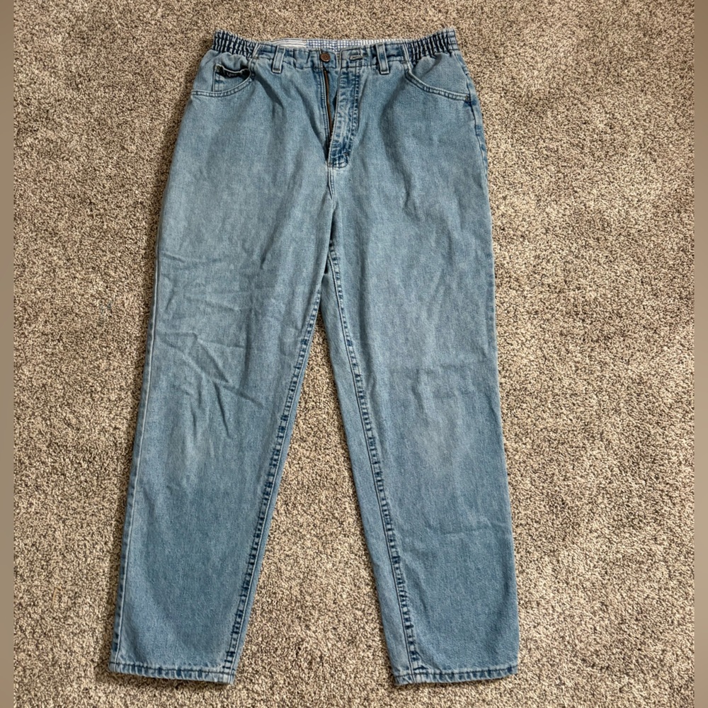 Lee Women's Straight Leg Blue Jeans